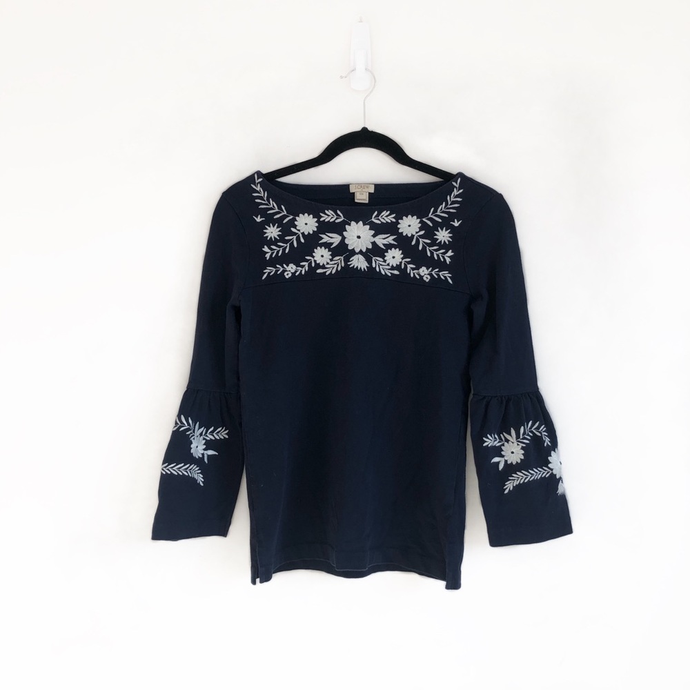 J.Crew Floral Tunic